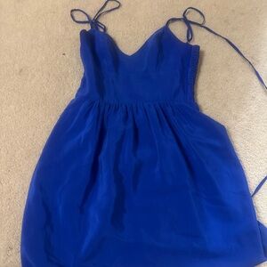 Blue Mini Dress